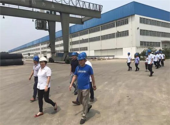 吉忠能源集團組團赴唐山興邦管道參觀學習！